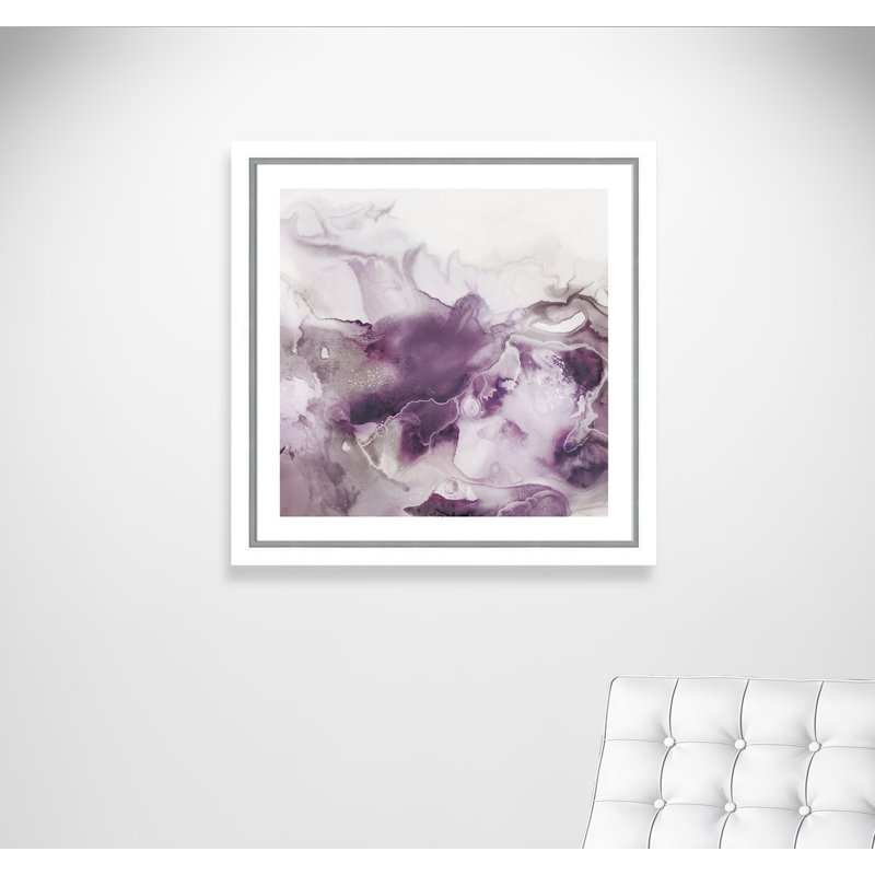 Swerve Lavender " Swerve Lavender ", 34.25' H x 34.25" W x 1.13" D
