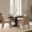 Brookside Round Solid Wood Dining Table