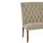 Walden Linen Blend Upholstered Bench
