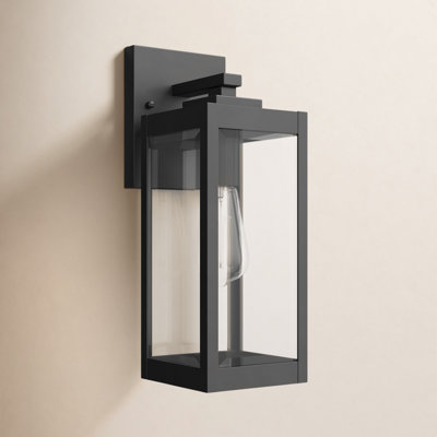 Ainsworth Earth Black Outdoor Wall Lantern