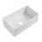 Fireclay 33" L X 20" W Farmhouse Kitchen Sink With Grid And Strainer