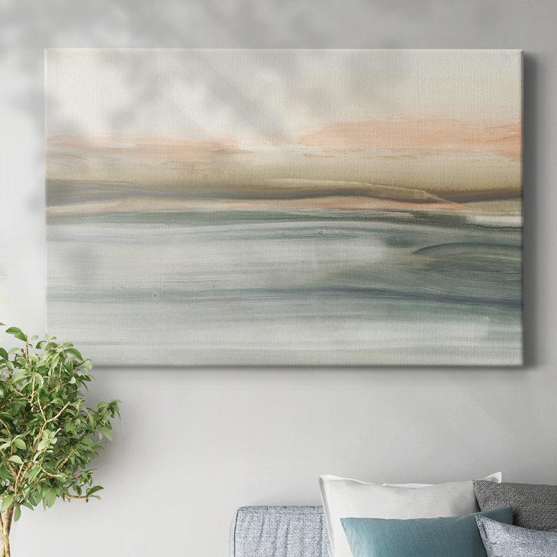 Atlantic Sunrise II - toile tendue avec châssis, H 18 po x l 27 po