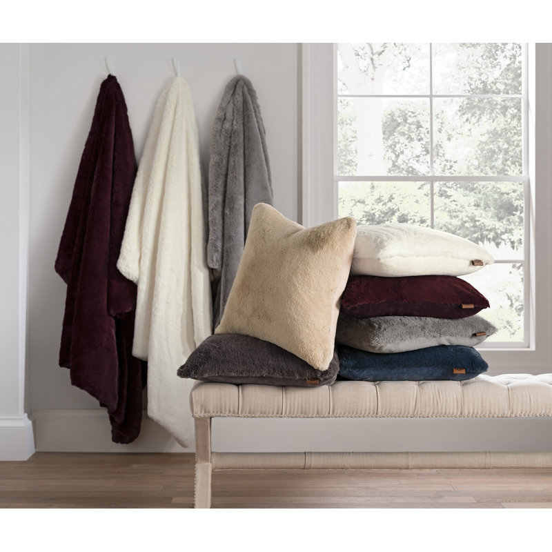 Euphoria Throw Pillow, Brown