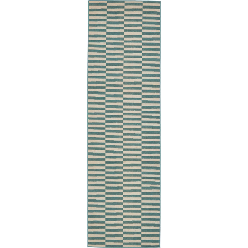 Arzilla Striped Indoor Rug, Runner 2'9" x 9'10"