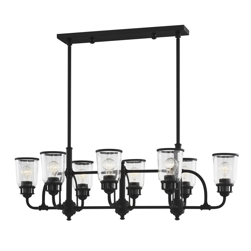 Derrick 8 - Light Pendant, Black