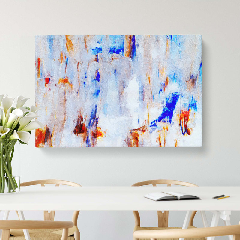 Abstract Art Painting Vol.34 - Wrapped Canvas, 50cm H x 76cm W x 3cm D