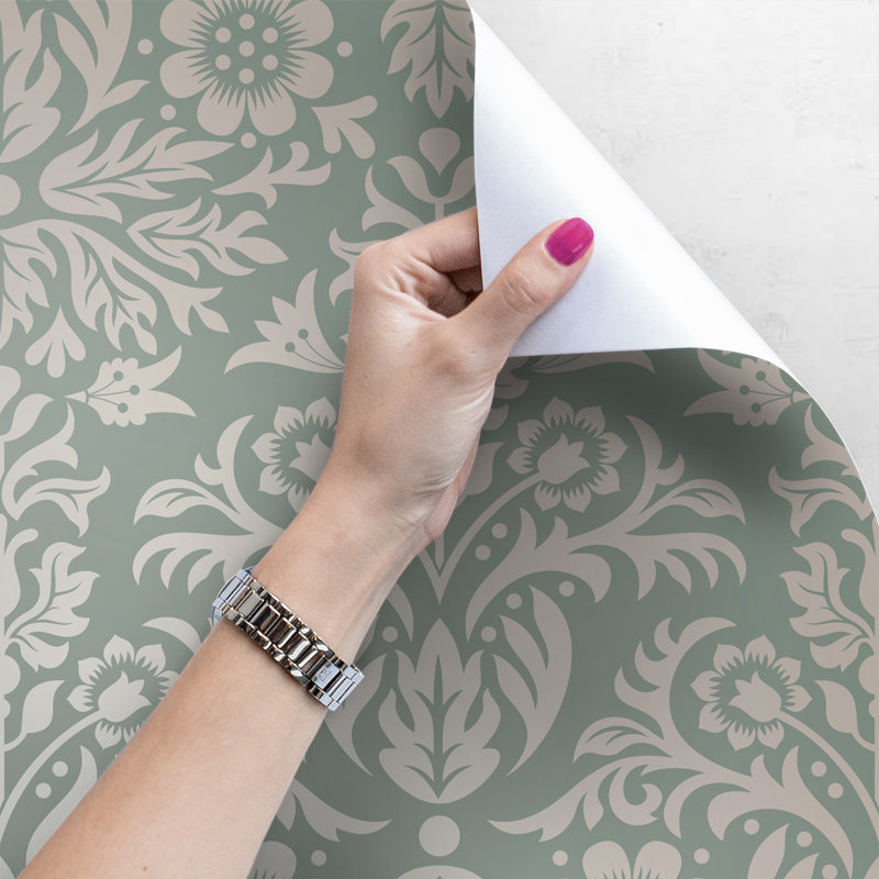 Catilaya 2.5m x 2.5m Matte Peel & Stick Mural, 250 x 104cm