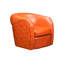 Fauteuil pivotant en cuir véritable A'Buzz CAL117 de 30,5 po de largeur-100495361