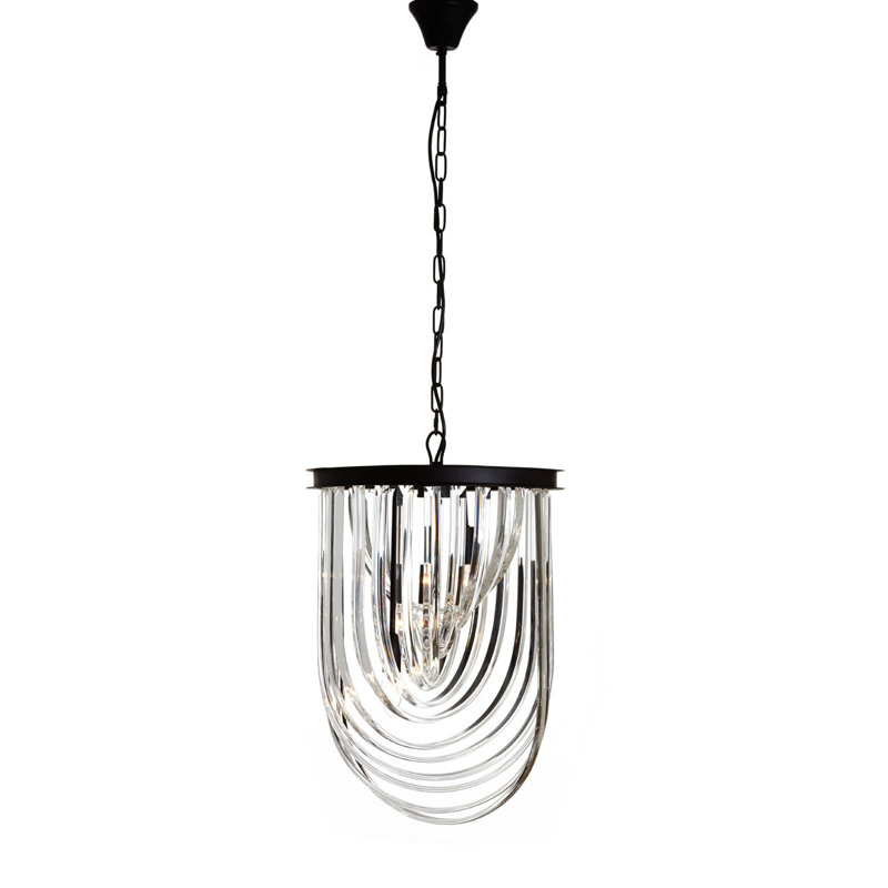 Berman - Light Black Crystal Pendant