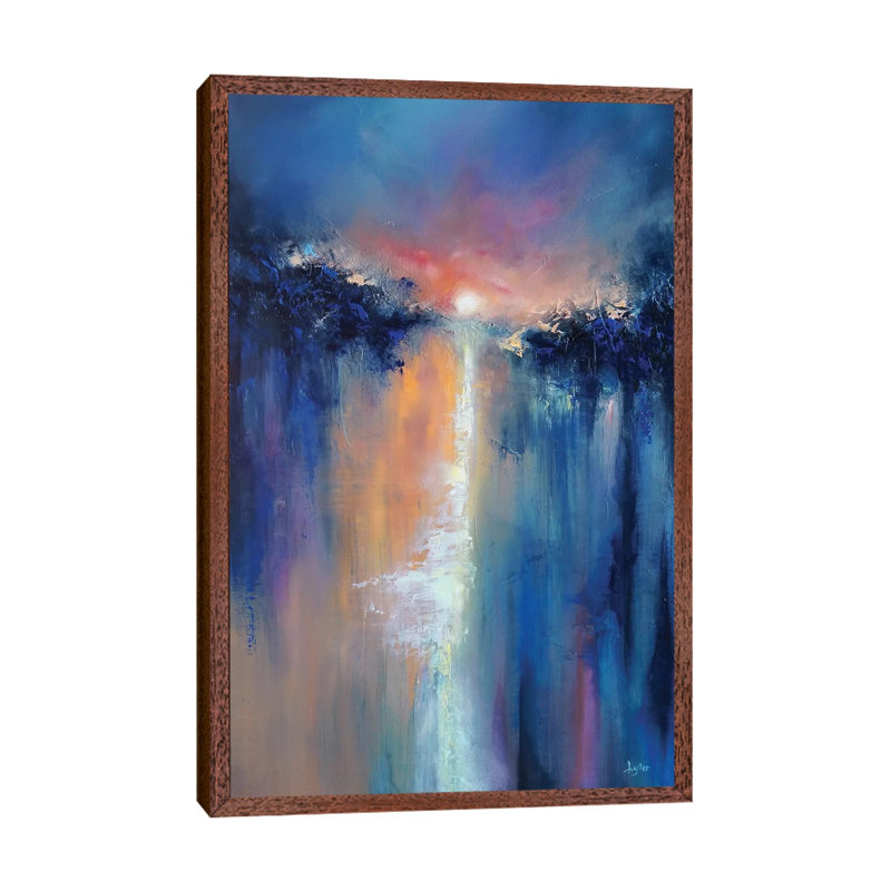 The Sun Is But A Morning Star by Christopher Lyter - Painting on Canvas, 66.04cm H x 20.32cm W x 3.81cm D