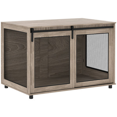 Furniture Style Crate with 2 Doors