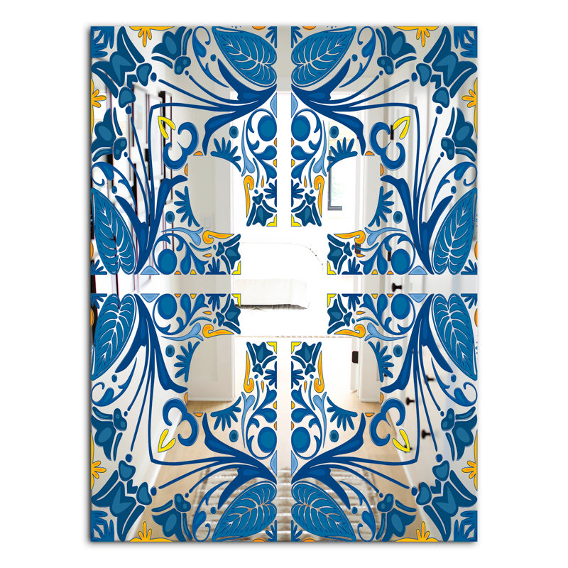 Miroir mural Tiles Bohemian and Eclectic, H 24 po x l 32 po