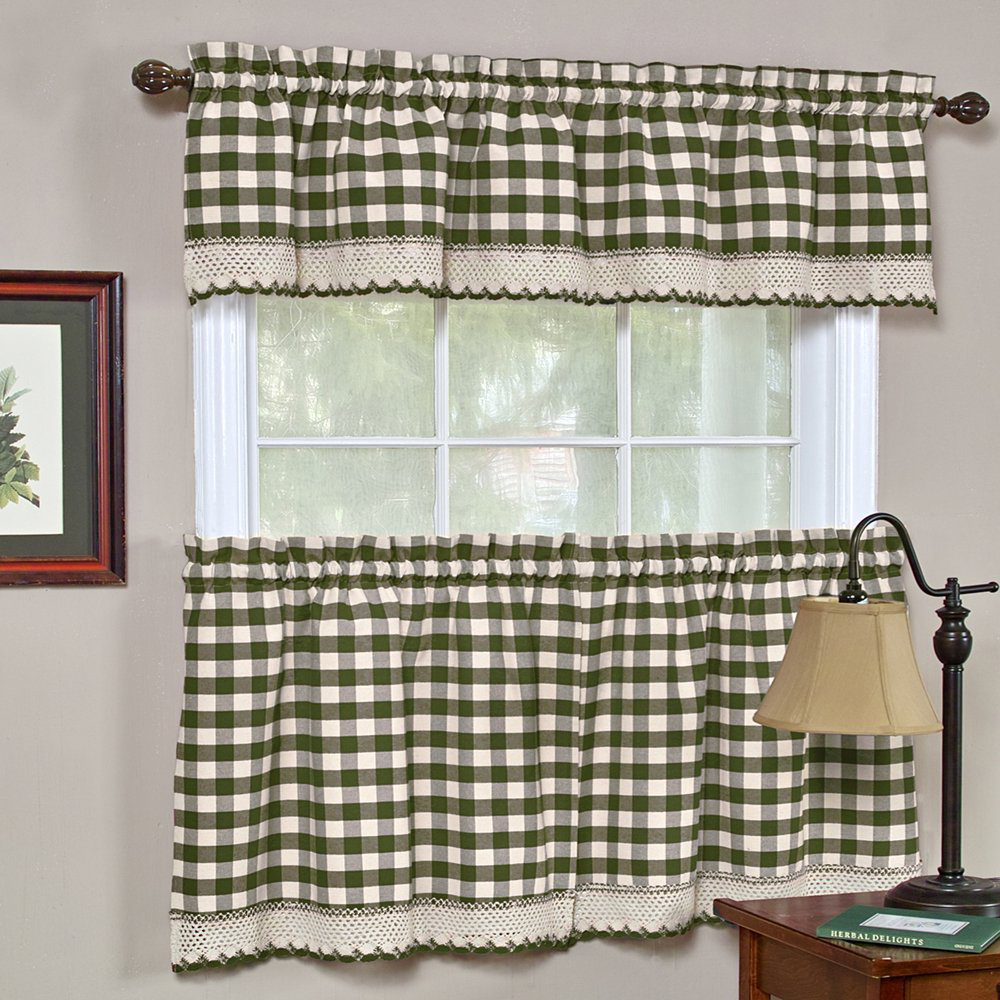 Tejeda Plaid Tailored Window Valance Laurel Foundry Modern Farmhouse® 