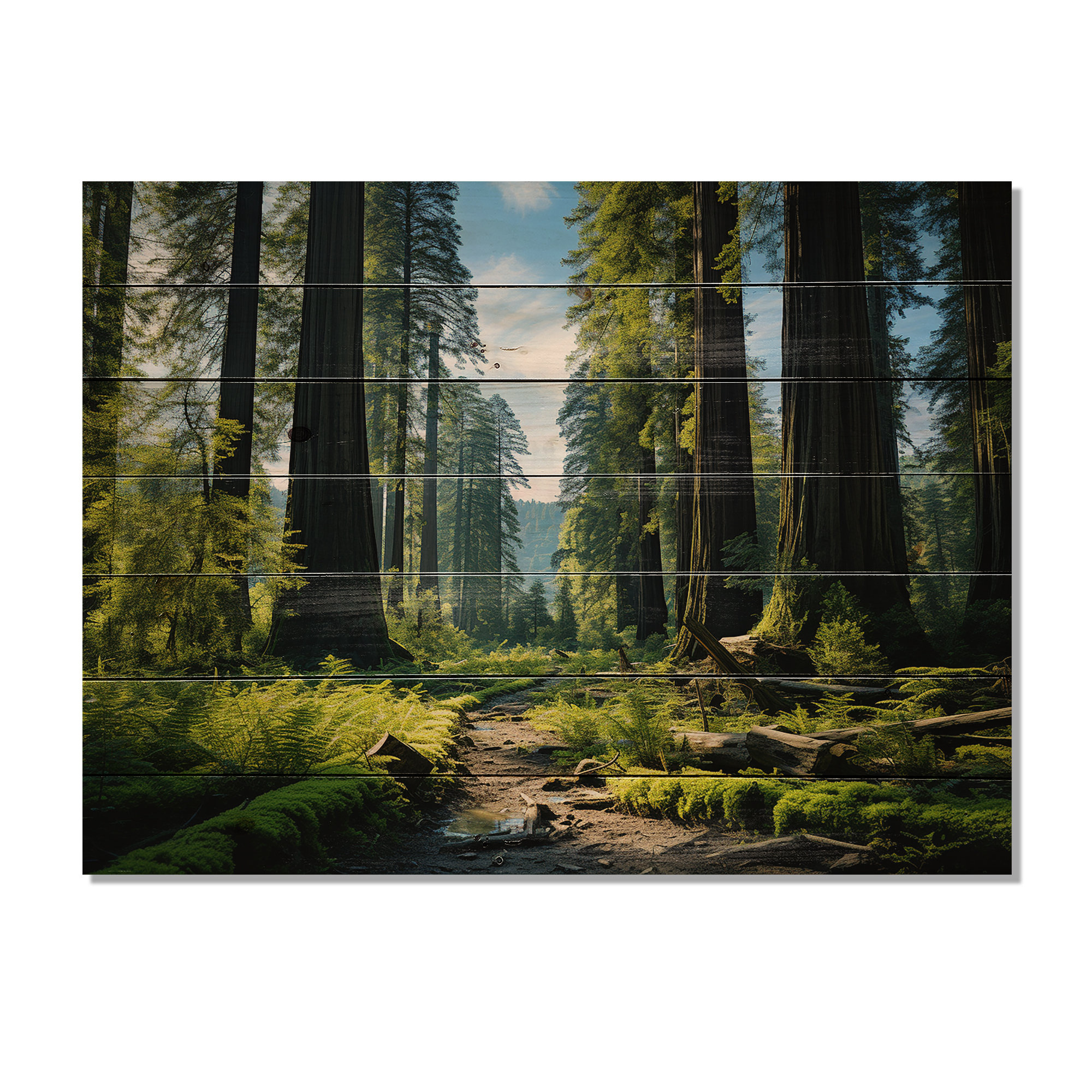 Loon Peak® Redwood Giants Tree Forest II | Wayfair