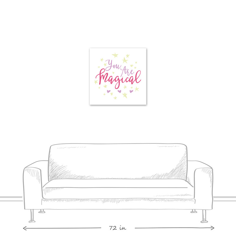 Art sur toile magique Geena, H 24 po x l 24 po x P 1,25 po