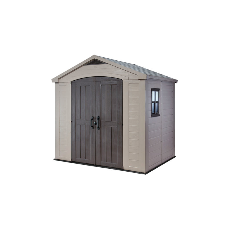 Keter Factor Shed 8x6ft - Brown