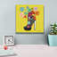 Toile épique Graffiti «Love Shoes 2 Bright» par Farida Zaman, 12 po x 12 po-1043710416