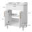 Bathroom Vanity with Integrated Ceramic Sink-1755060328