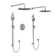 Paradox™ Complete Shower System with Rough-in Valve