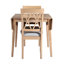 Ensemble de table de salle à manger pliable pour les petits espaces-1299742529