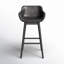 Tabouret pivotant en cuir Bahari-778785040-769883442-752825748