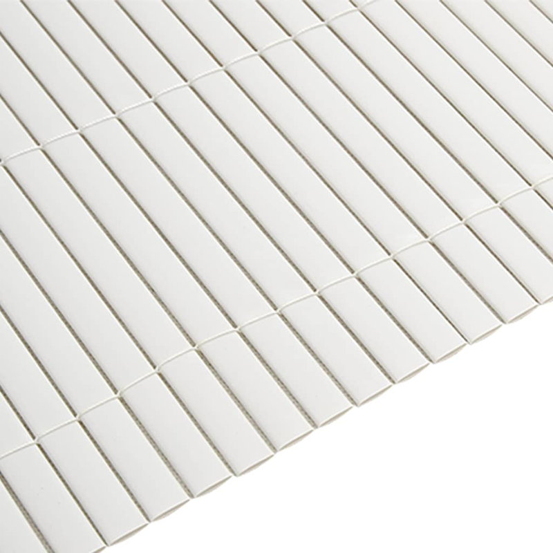 Streicher Double-Sided Garden Fence, White, 180 x 300 cm
