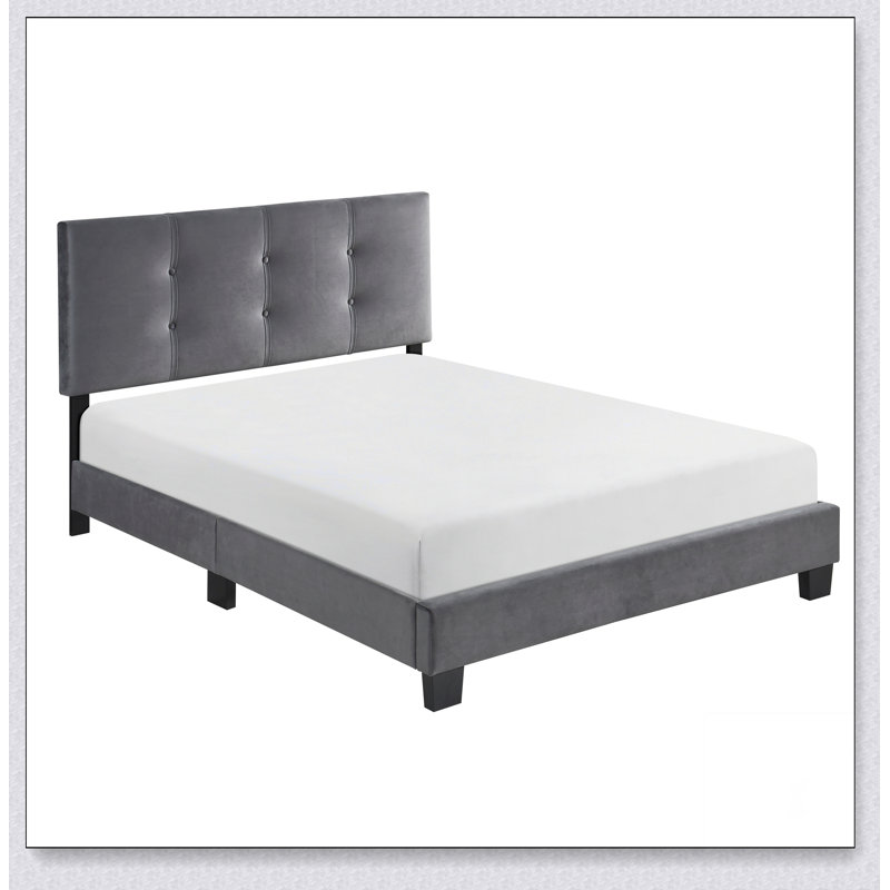 Lits, Double, Gris foncé
