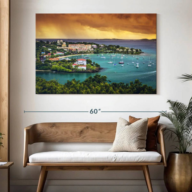 Gillard Saint John Virgin Island, 34" H x 51" W