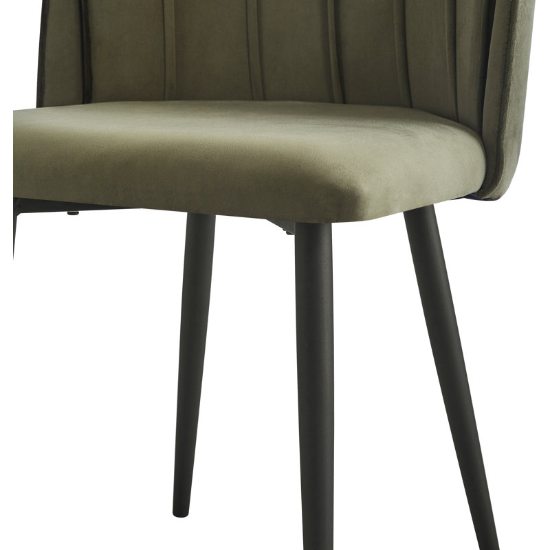 Ensemble de 2 chaises Seema, Vert
