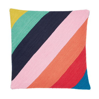 Rainbow Bee Cushion Multi