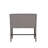 Barneveld Theartis Gray Upholstered Counter Bench