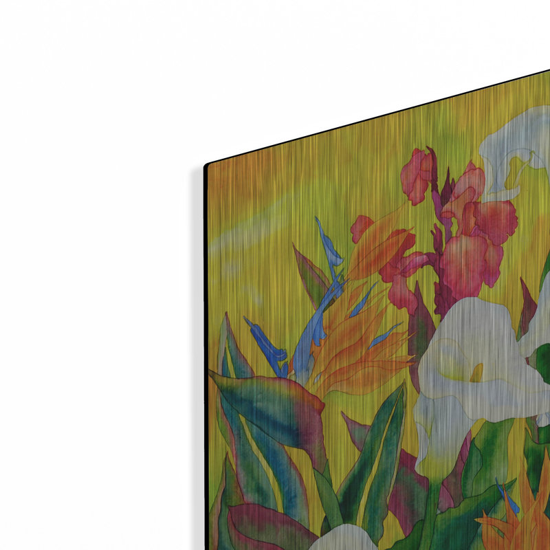 «Beautiful Santa Barbara- Square» par Carissa Luminess, H 24 po x l 24 po