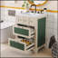 Meuble-lavabo 24 po avec lavabo en céramique