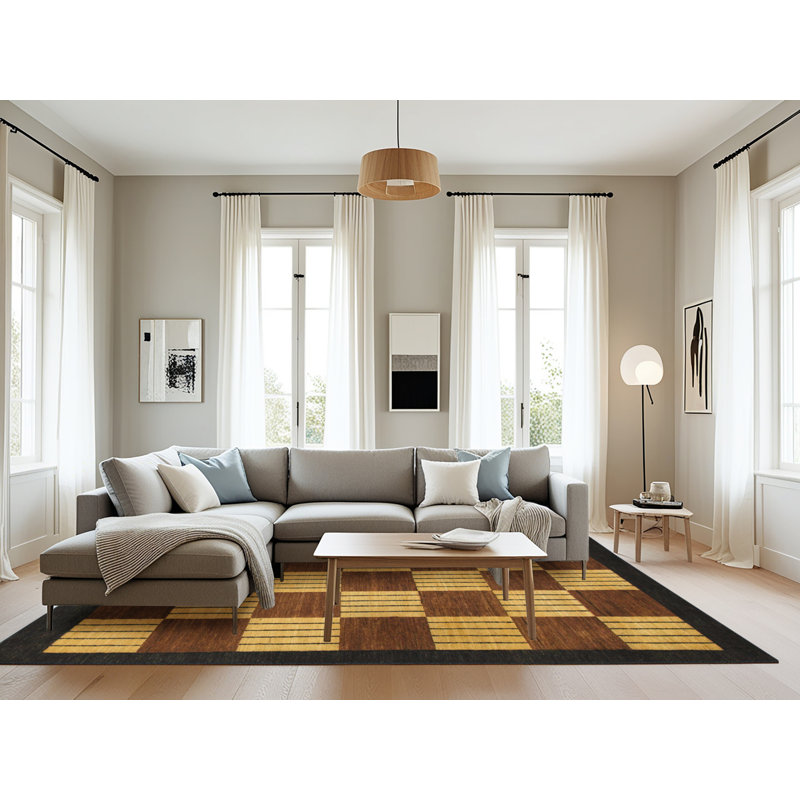 Tapis abstrait moderne 1531, Rectangle 8 pi x 10 pi