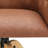Aikin Vegan Leather Swivel Armchair-366206873-366206878