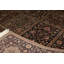 Hand-Knotted High-Quality Rust and Black Area Rug