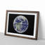 View of the Americas of Planet Earth - Picture Frame Painting Print-55605385-55605390