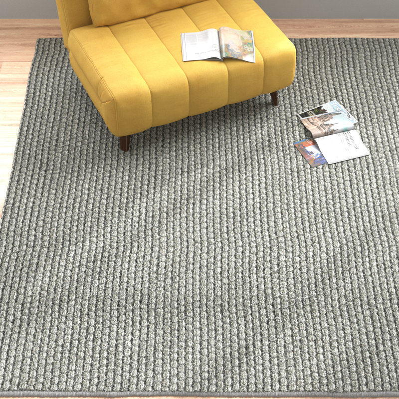 Runner Parunag Solid Colour Wool Area Rug, Rectangle 200 x 290cm