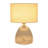Modern Neutral 18"H Glass Solid Color Geometric Table Lamp, Set Of 2 - 12" x 12" x 18"-1910727374