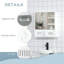 55mm W 60mm H Wall Mounted Required Medicine Cabinet Mirror