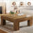 Farmhouse Rustic Square Coffee Table