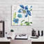 «Blue and Green Garden III» par Lisa Audit, art mural sur toile-1315676849