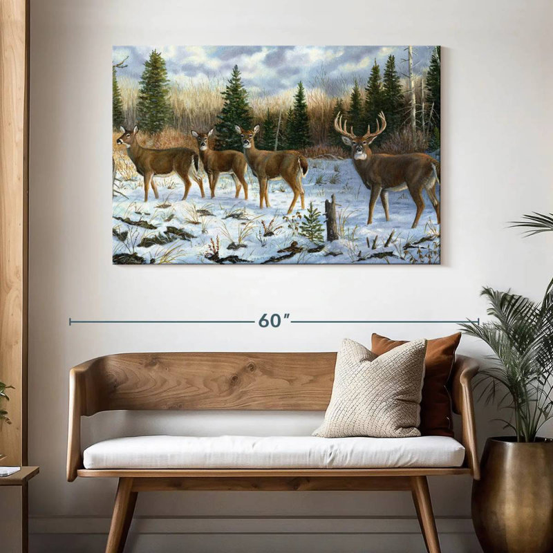 On Alert, 32" H x 48" W