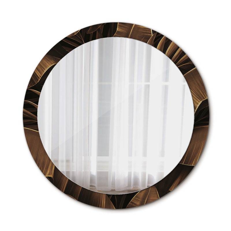 Huldar Glass Flat Wall Mirror