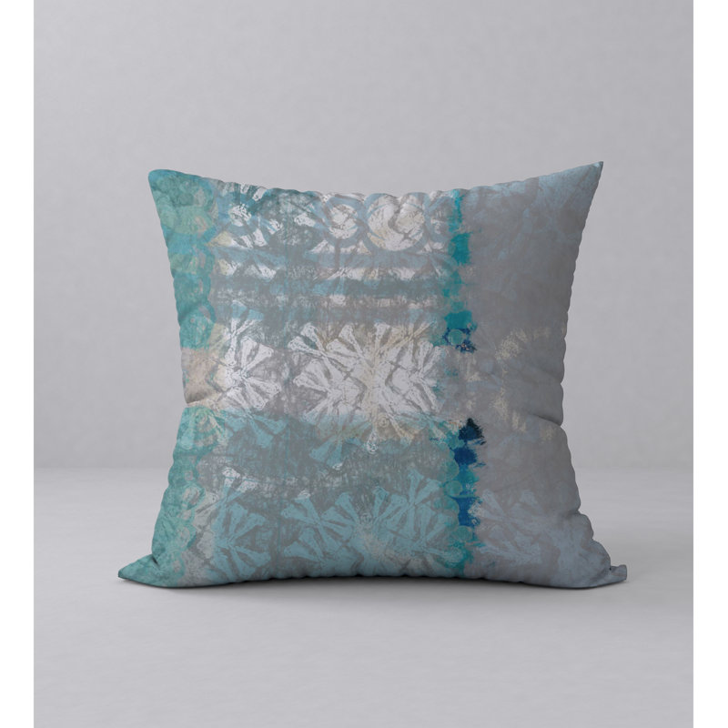 Housse de coussin carrée Exotic bouche, 20 po x 20 po