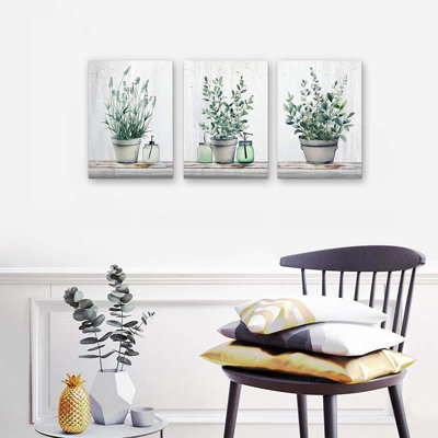 3 Piece Wrapped Canvas Print