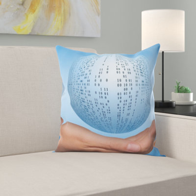 Microsuede Throw Pillow