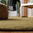 Moreau Hand Loomed Wool/Cotton Solid Color Rug in Green-29161235