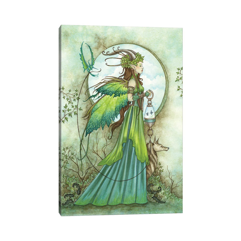 Promenade by Amy Brown - Wrapped Canvas Print, 20.32 cm H x 30.48 cm W