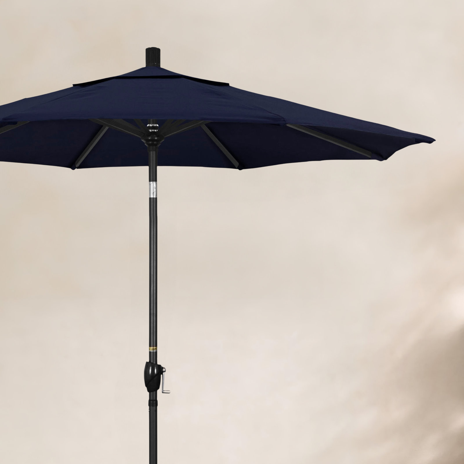 90'' Outdoor Umbrella, Navy Blue- Olefin